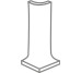 Куточок 2,5x16 Ang. Est. Cove Base Granite S. L - Cornerstone - AE4F7 з колекції Cornerstone Ergon