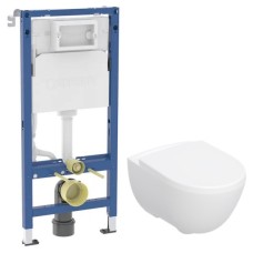 Ком-т (инсталл. с-ма DUOFIX 2в1 458.103.00.2+ чаша MODO Rimfree,овальная+сиденья дюропласт,по Инсталляции для унитаза — страница 26