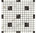 Мозаїка 29x29 Bistrot Mosaico Calcatta Michelangelo Glossy з колекції Bistrot Ragno
