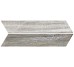 Плитка chevron Grey 8x40 Narmada Oset з колекції Narmada Oset