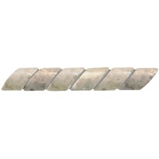 P. D. Sole Treccia Marmo Bianco Бордюр (3x20) 045Lb05 P. D. Sole Treccia Marmo Bianco Бордюр (3x20) 045Lb05