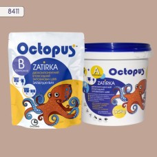 Двокомпонентна епоксидна затирка фуга для плитки і мозаїки ТМ "OCTOPUS",  колір  8411 1,25 кг Octopus