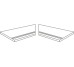 Бортик для бассейна 30x60 Nst Bordo Angolo Sx+Dx Light Grey20 Mm - Norgestone - NSTW12K из коллекции Norgestone NovaBell