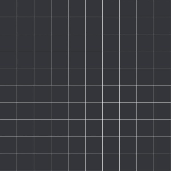 Мозаїка Black Mosaic 30x30 Pure Peronda з колекції Pure Peronda
