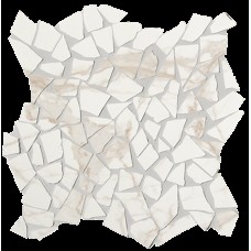 ROMA DIAMOND CALACATTA SCHEGGE GRES MOSAICO ANTIC. 30х30 FNI6 (мозаика)