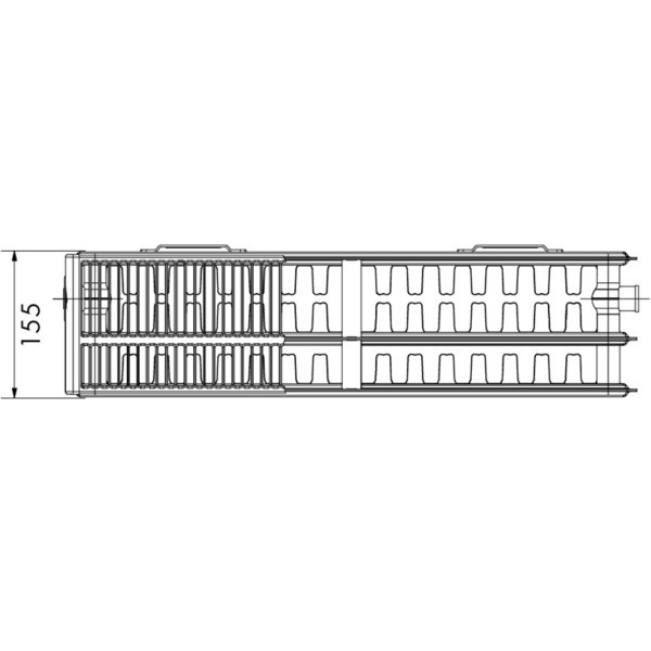 Радиатор стальной 33 K 500x1000 Korado
