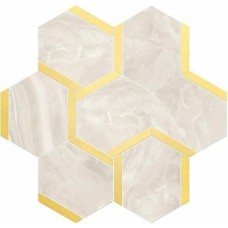 Мозаїка Esagona Bacchetta Ambra Oro 30x28 Nolita з колекції Nolita Мозаїка Esagona Bacchetta Ambra Oro 30x28 Nolita з колекції Nolita Nolita Керамическая плитка Vallelunga