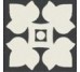 Вставка Tozzetto Black Dover 4x4 Old England Ceramiche Grazia з колекції Old England Ceramiche Grazia