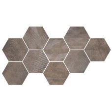 (24x27.7) 1047335 Hexagon Freeport Brown - Docklands з колекції Docklands (24x27.7) 1047335 Hexagon Freeport Brown - Docklands з колекції Docklands