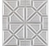 Декор (13x13) MILA5 MILANO ARGENTO - Formelle з колекції Formelle Grazia