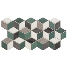 26,5x51 Rhombus Emerald-Rhombus з колекції Rhombus RHOMBUS Керамічна плитка Realonda