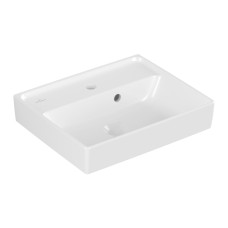 COLLARO Умивальник 450x370 мм з отвором та переливом White Alpin TitanCeram (43344501) COLLARO Умивальник 450x370 мм з отвором та переливом White Alpin TitanCeram (43344501)