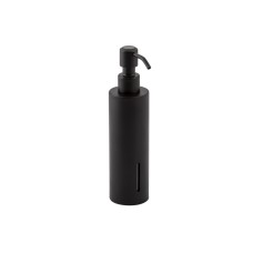 QT BLM 1152-1 Дозатор для жидкого мыла, круглый, black
