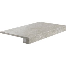 Сходинка (33x60) 64428 Gradino Costa Retta Grey Grip - Castle з колекції Castle