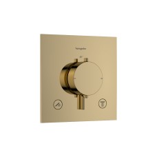 Термостат прихованого монтажу Ecostat Comfort E на 2 функції Polished Gold Optic (33711990)
