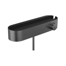 Термостат ShowerTablet Select 400 мм для душа Brushed Black Chrome (24360340)