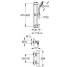 Grohtherm 1000 Cosmopolitan M Душевой набор с термостатом Grohtherm 1000 Cosmopolitan M Душевой набор с термостатом