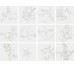 Декор Boontje Bianco Extra 20x20 Primavera Platinum Bardelli з колекції Primavera Platinum Bardelli