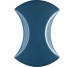 Плитка 15x21 Diavolo Concavo Teal-Diavolo з колекції Diavolo Cevica