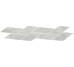 Мозаїка (15x60) 70866 Intrigue Grigio Sat. - Arpege з колекції Arpege Cerdomus
