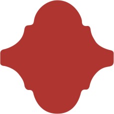 15x15 Bondi/Gloss Arabesque Red-Bondi з колекції Bondi 15x15 Bondi/Gloss Arabesque Red-Bondi з колекції Bondi