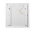 Зеркало Уно 70 см с подсветкой и пеналом слева Aqua Rodos