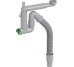 Сифон Smartloc, телескоп., для кух. мийки з накидною гайкою, гофра d50/40