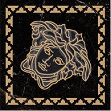 Декор (10x10) 02625920 Tozzetto Nero Amasant - Emote з колекції Emote Emote Керамическая плитка Versace — страница 2