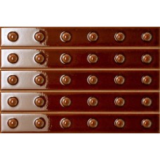 21.1x31.5 BOPULG10 punto up glossy brun Punto з колекції Punto Punto Керамічна плитка Mutina