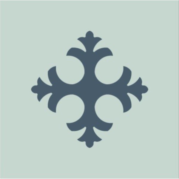 Плитка (20x20) Gothic Celeste Q - BDS из коллекции BDS Bisazza