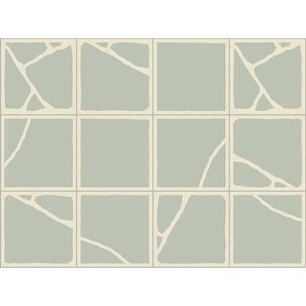 Плитка (20x20) Broke Light Grey Q - Dixon з колекції Dixon Bisazza