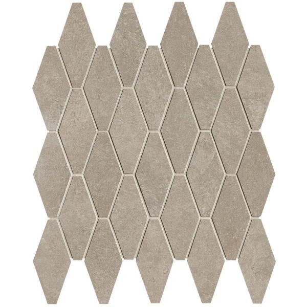 Мозаїка Nobu Grey Gres Rombi Mosaico Matt - 31x35.5 fRW3 Nobu з колекції Nobu FAP