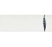 Декор (72x24) 76969- Crocotileswhitedecorowave/Crococlassicdark(Idrogetto) - Crocotiles з колекції Crocotiles Settecento