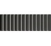 Мозаика Nero Matt - 10x30 HAS1030NM Hashi из коллекции Hashi Tonalite