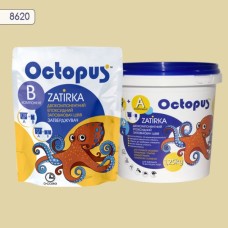 Двокомпонентна епоксидна затирка фуга для плитки і мозаїки ТМ "OCTOPUS",  колір 8620 1,25 кг