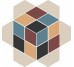 Вставка Macau 30.9x30.9 Hexagon Inserts Top Cer из коллекции Hexagon Inserts TopCer