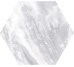 Плитка (17.5x20) 23769 Bardiglio hexagon light Eq-3 - Bardiglio з колекції Bardiglio Equipe