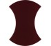 Плитка 15x21 Diavolo Liso Burdeos-Diavolo з колекції Diavolo Cevica