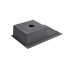 Кухонная мойка Kroner KRP Schwarze - 7849LHM PVD (3.0/1.0 мм) Kroner
