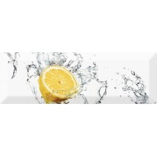 Декор Decor Lemon 10x30 Fresh Keramika з колекції Fresh Keramika