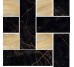 Мозаїка (29.1x29.1) 2404500 Mos. Chest. Nero-Oro - Marble з колекції Marble Versace