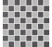 Мозаїка Mosaico Coal-Silver 30x30 Retro Ceramiche Grazia з колекції Retro Ceramiche Grazia