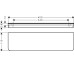 Поличка 40.0/34.0х11.0 см Axor Universal Circular, Chrome (42844000)