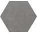 16x18 Elementa Small Hexagon Cool Stone Gigacer DSG Elementa з колекції Elementa Gigacer DSG