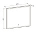 Зеркало Люче white 60x70, сенсор, подсветка Aqua Rodos