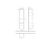 SUBWAY 3.0 Пенал 40x171x34,6 см Brilliant White ручки glossy aluminium (C58900VE)
