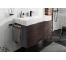 Тумба под умывальник Xevolos E 1180/475 с 2-мя ящиками, Slate Matt Grey/Front Dark Oak (54186730)