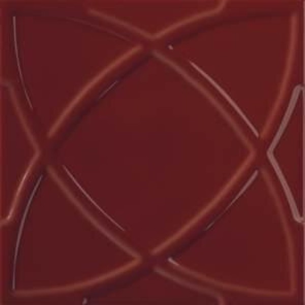 Декор Circle Wine 20x20 Vintage Ceramiche Grazia з колекції Vintage Ceramiche Grazia
