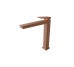 SQUARE Змішувач для умивальника H-297 мм, керамічний картридж d25 мм, brushed copper (100281892)