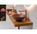 SQUARE Змішувач для умивальника H-297 мм, керамічний картридж d25 мм, brushed copper (100281892)